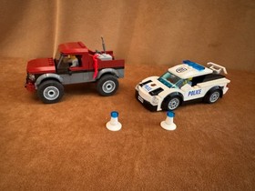 60128 LEGO Complete CITY: Police Pursuit with minifigures & instructions