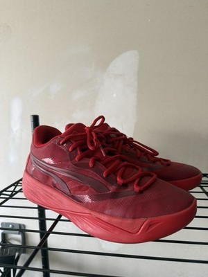 Size 8 - Puma MB.01 Team Colors - Intense Red-Unisex Basketball Shoes