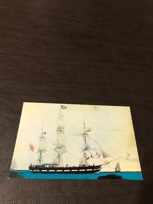 UNPOSTED POSTCARD - WHALESHIP - WHALING MUSEUM - NEW BEDFORD , MASSACHUSETTS