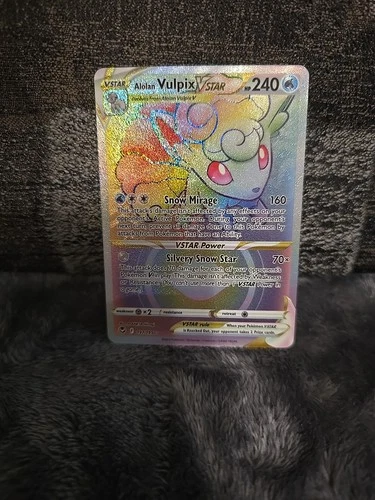 Alolan Vulpix VSTAR (Secret) 197/195 Swsh12: Sword & Shield - Silver Tempest...