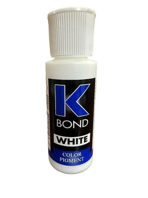 K Bond Color Pigment White 2oz