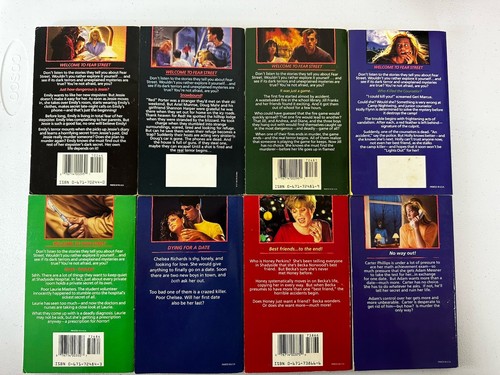 RL Stine Fear Street book 9,10,11,12,14,16,17, and 18 fair condition 8 book set - Picture 6 of 10