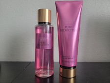 Victoria's Secret Pure Seduction Fragrance Mist 8.4oz And Fragrance Lotion 8oz