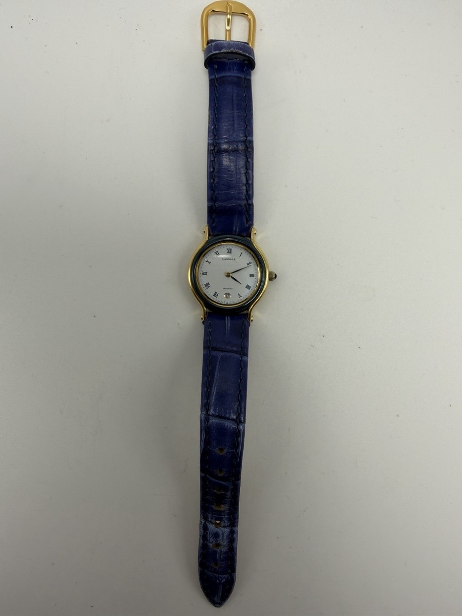 Seiko‎ Lassale 3L19-0039 New Battery Ladies Watch 25MM 6.5\