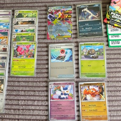 Pokemon TCG Perfect Order Mega Starmie Ex + Chien-Pao Holo + 4 Reverse + mehr