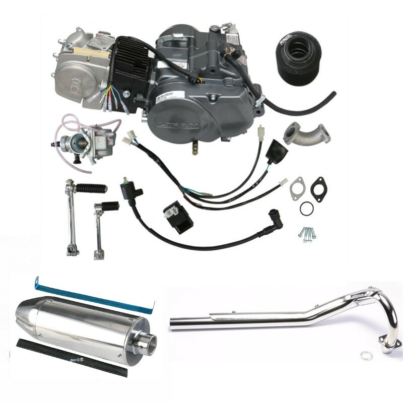 たにまんatom140f Lifan 140CC Manual Engine Motor Kit 4 Speed For Atomik Dirt BIKE