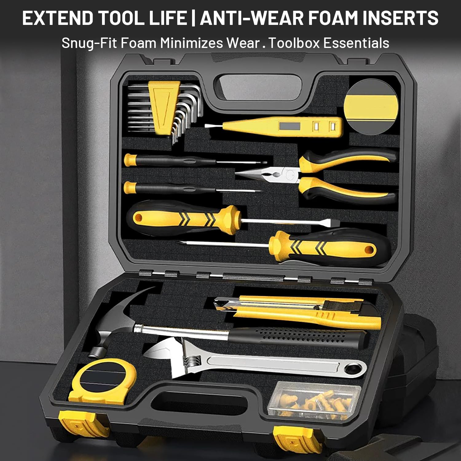 4 PCS 16X12X2 Inch Pick and Pluck Foam Inserts for Cases - Professional-Grade To