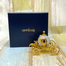 Cinderella, pumpkin carriage, Arribas Brothers, Swarovski figure