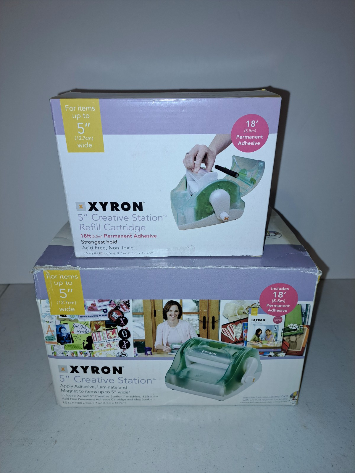 XYRON 5in Creative Station Laminator Label Magnet Maker with Refill Cartridge-image