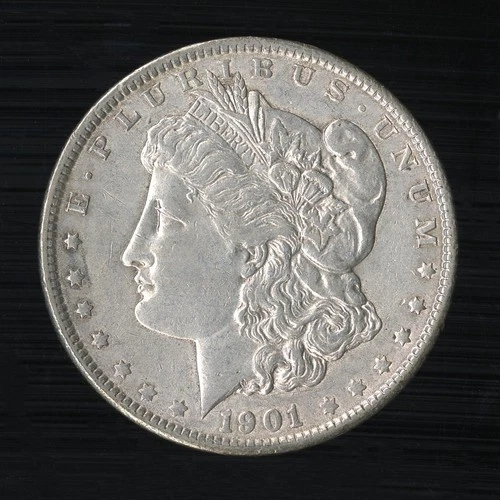 US Coin 1901 Morgan Silver Dollar AU NO RESERVE!