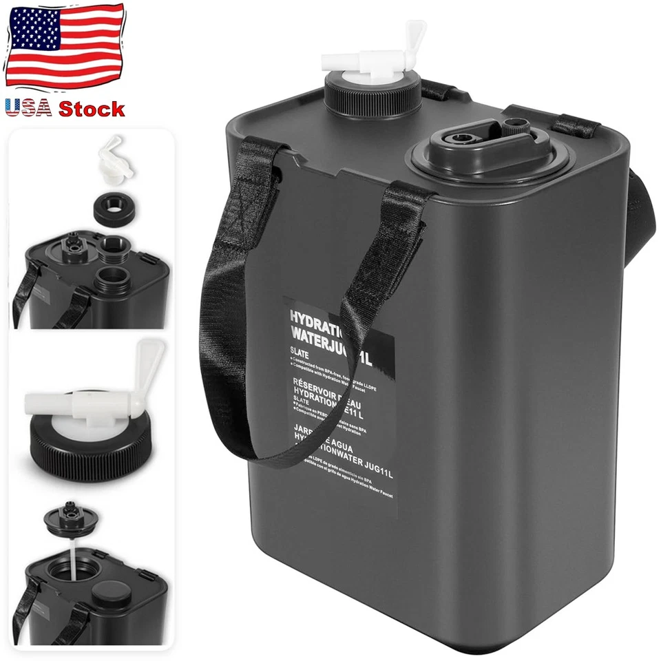 Contenedor de almacenamiento de agua de hidratación de grado alimenticio libre de BPA para Dometic GO 11L