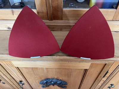 Bang Olufsen B&O Beolab 4 Aktivlautsprecher Lautsprecher Box rot ICE Power