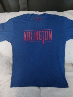 XL Baseballism MLB Texas Rangers Baseball Arlington Shirt NWOT