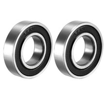 Deep Groove Ball Bearing 6901-2RS Double Sealed Carbon Steel Bearings 2Pcs