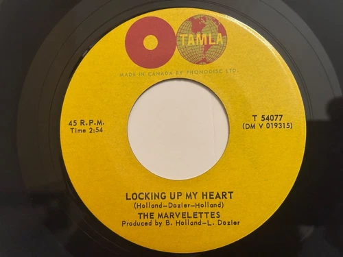 The Marvelettes - Locking Up My Heart - Canada Tamla 45 EX