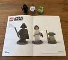 LEGO 6525757 Yoda Darth Vader Princess Leia Star Wars Lego Store Exclusive Lot