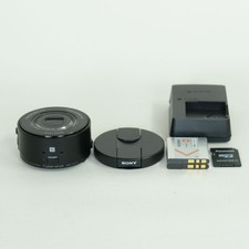 Sony DSC-QX10 Lens Style Camera 20MP 10x Zoom Smartphone Compatible