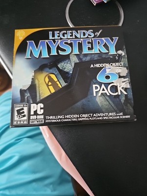 Legends of Mystery A Hidden Object 6 Pack  PC Game Disc & Art ONLY NO CASE