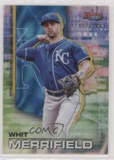 2021 Bowman's Best Aqua Lava Refractor 57/199 Whit Merrifield #33 z6b