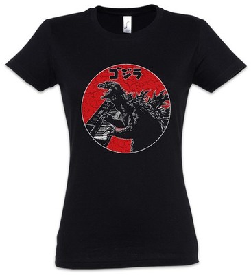Monster Synthesizer Damen T-Shirt Synthesizer Techno Club DJ Djane Electro Wave
