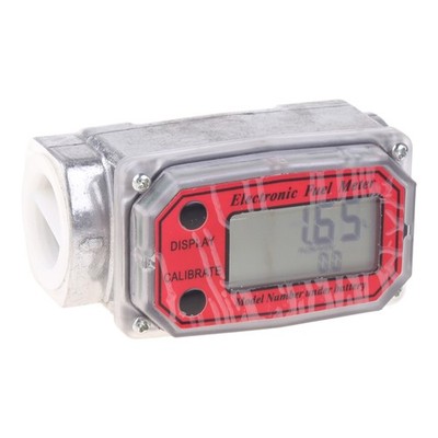 Digital for Turbine Flow Meter Mini Gas Oil Fuel Flowmeter Pump Flow Meter Indus