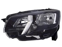 Scheinwerfer Links FüR Peugeot Partner + Rifter Ab 2018- H1 H7 + LWR Stellmotor