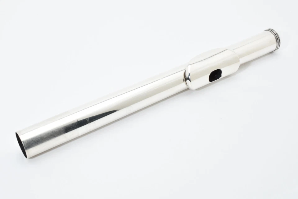 【Reparado】YAMAHA YFL-514 Flauta Plata 925 EC Cabeza Hecha en Japón 2645907 A Foto 3 de 4