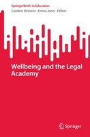 Wellbeing And The Legal Academy Caroline Strevens (U. A.) Taschenbuch Viii 2023