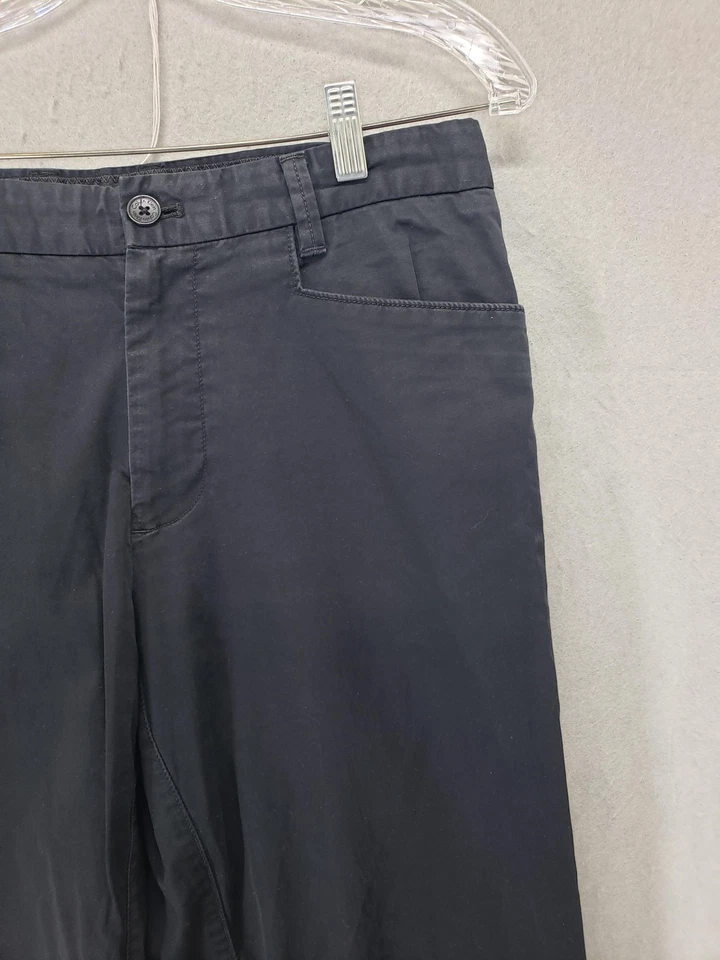 Calvin Klein 裤子男式 31x32 黑色修身弹力休闲裤 CK — 第 3/4 张图片