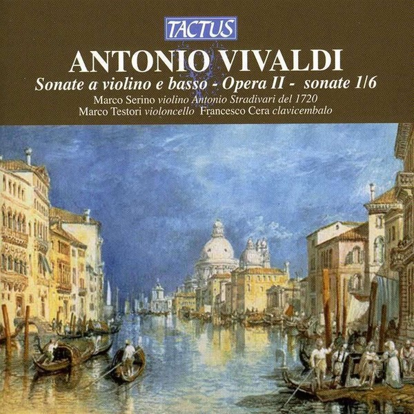 Audio Cd - Antonio Vivaldi - Sonate A Violino E Basso - Opera Ii - Sonate 1/6 --image