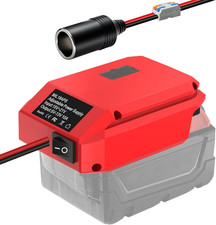 18V to 12V Step down Converter for Milaukee M18 18V Battery, Power Wheels Adapte