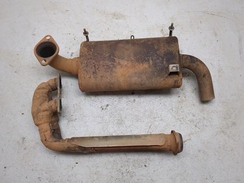 14-23 Polaris RZR XP 1000 Rear Exhaust Muffler & Head Pipe Set