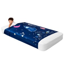 FRIENDLY CUDDLE Sensory Compression Sheet, Stretchy Fabric, Twin Size 39W x 7...