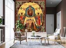 3D Vintage Religion ZHUB1768 Wallpaper Wall Mural Removable Self-adhesive Ann