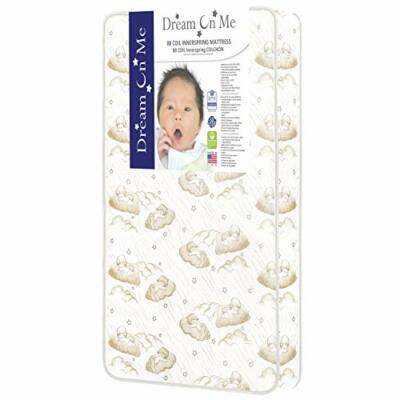 Dream On Me 6'' Crib & Toddler Bed Mattress with 88 Coil Springs, New!