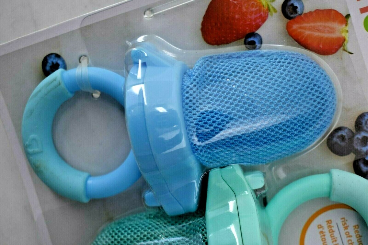 Munchkin Fresh Food Fruit Veggie Mesh Net Feeder 6+ Months