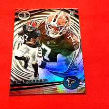 Bijan Robinson .. ROOKIE .. Atlanta Falcons .. 2023 Illusions Card 6