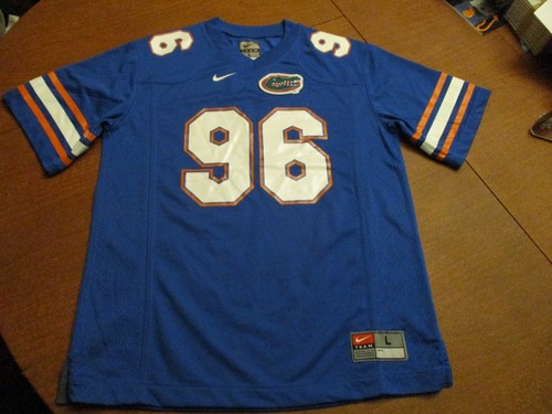 FLORIDA GATORS #96 VINTAGE NIKE TEAM FOOTBALL TRIKOT - JUGEND LG = HERREN SM GENÄHTER PATCH - Bild 10 von 10