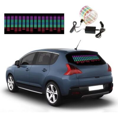 45X11cm LED Musik Rhythmus Blitzlicht Neon Lampe Audio Licht Sound Control Licht