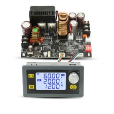 CNC Adjustable DC Voltage Regulator XY6020L 1200W DC 6V-70V to 0-60V Buck Module