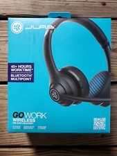 JLAB GO WORK WIRELESS ON-EAR HEADSET. Wireless or Wired Brand New.