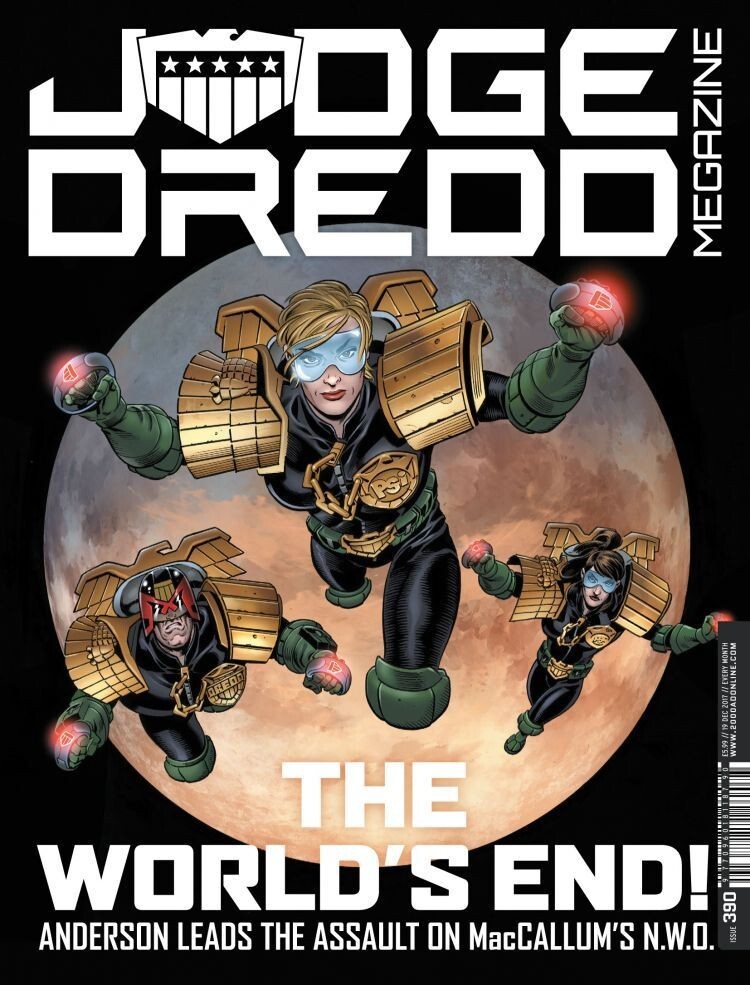 Judge Dredd Megazine 390 The World's End! (Paperback, 2017)