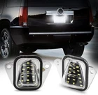 LED License Plate Tag Lights For 2007-2014 Suburban Tahoe Yukon Escalade ESV