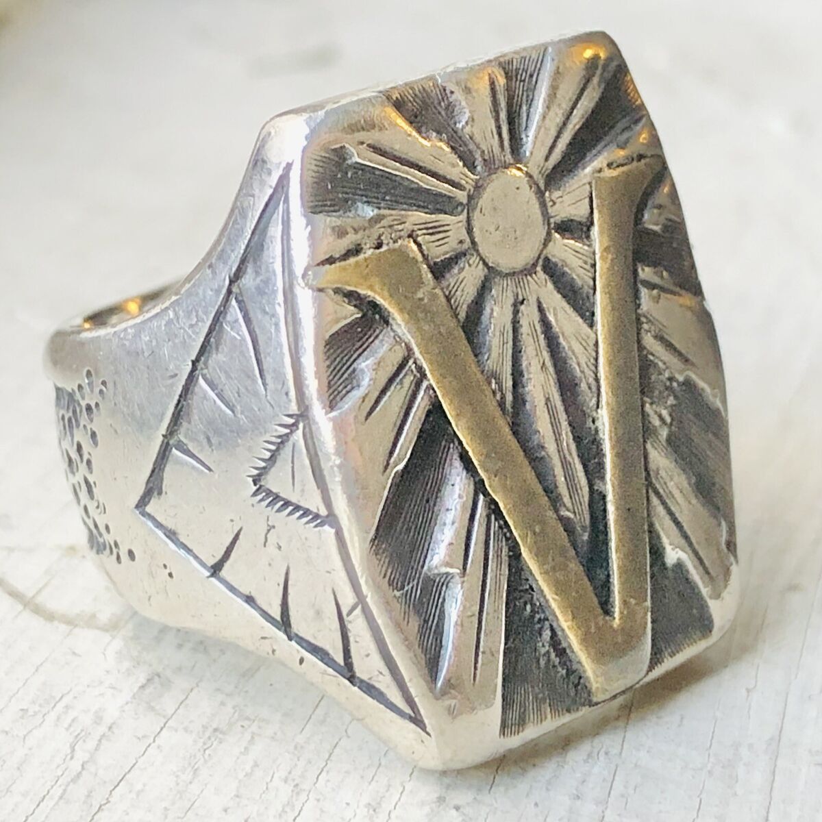 WWII期 Bell Trading Post US Army Marksman Cross 米国 WWII期 Bell Trading Post US Army Marksman Cross 米国