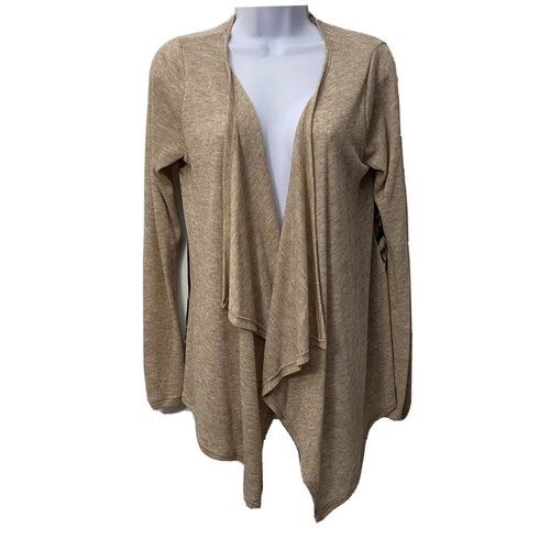 Papermoon Petrova Strickjacke Stichfix schwarz hellbraun Blumen Materialmix Größe Small - Bild 1 von 11