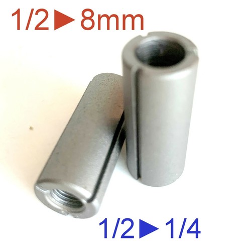 2 Stck. Spannfutter Buchse für 8 mm, 1/4 Zoll Router Bit S - Bild 10 von 12