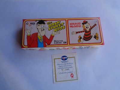 Corgi The Bash Street Kids - Morris J Van & AEC Bus Set - Mint Box - Limited Ed.