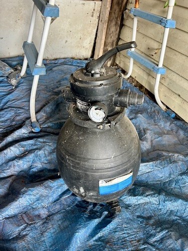 Aqua Guard Pool System 45 lb Sand Filter 1/2 HP Pump Swimming Spa Cleaning Suppl - 第 1/15 張圖片