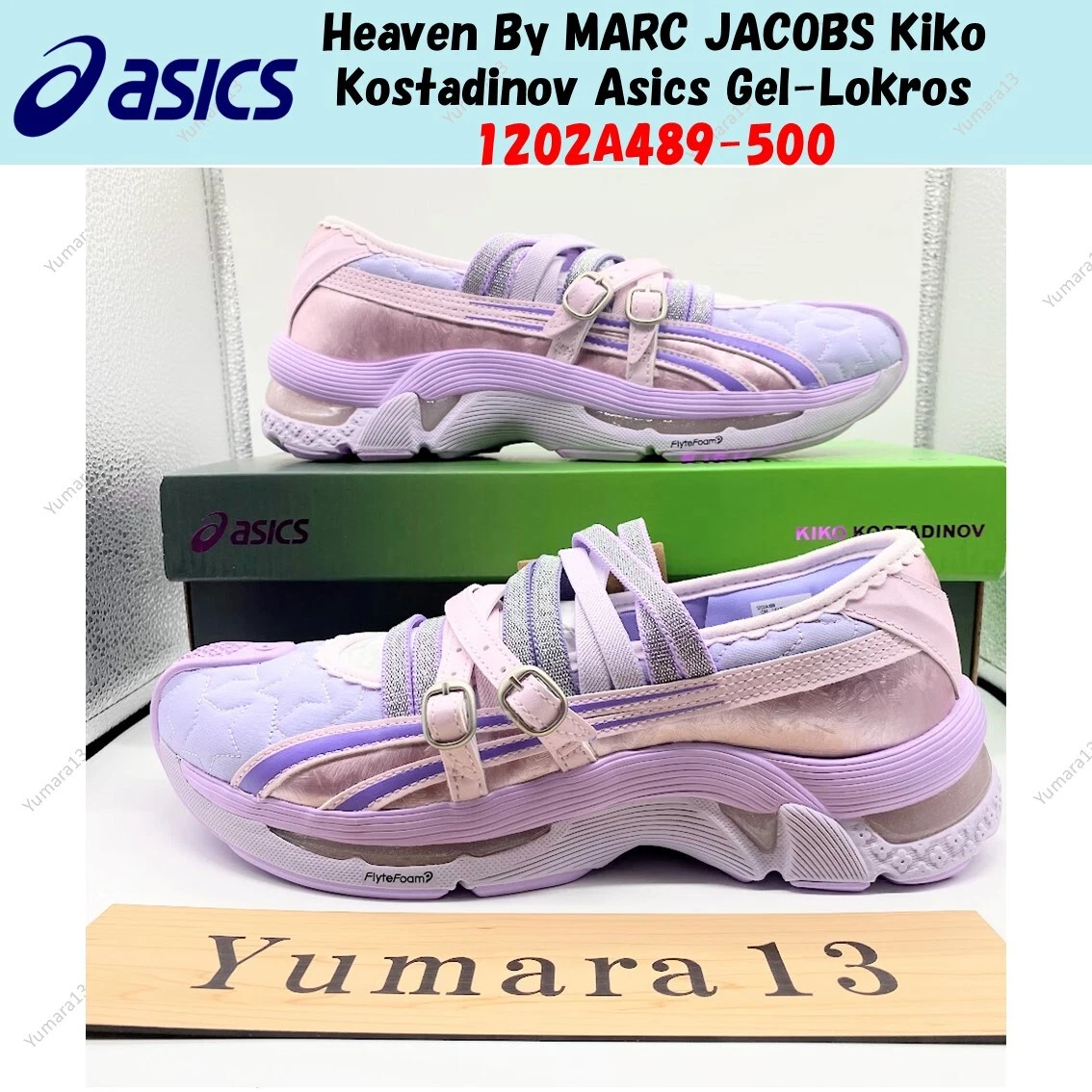 Kiko Kostadinov x Heaven by Marc Jacobs x ASICS Gel Lokros Vapor