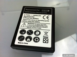 Akku für Samsung i9250 Galaxy Nexus Prime Li-ion 3,7V 3800mAh Battery, Akku
